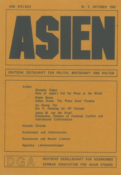 ASIEN – Nr. 5 (Oktober 1982)