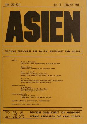 ASIEN – Nr. 14 (Januar 1985)