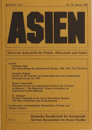 ASIEN – Nr. 34 (Januar 1990)