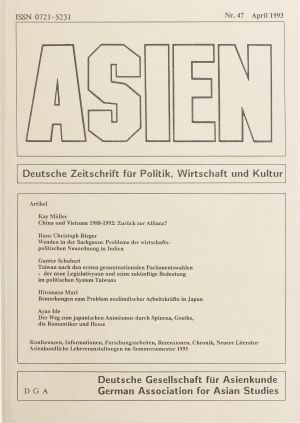 ASIEN – Nr. 47 (April 1993)