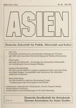 ASIEN – Nr. 48 (Juli 1993)