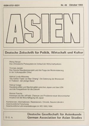 ASIEN – Nr. 49 (Oktober 1993)