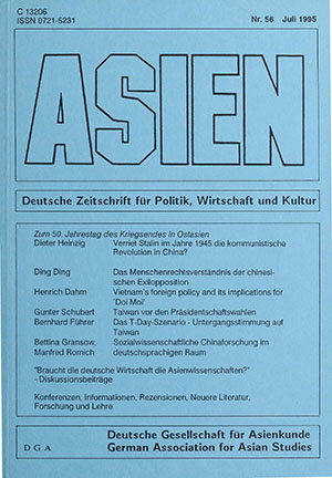 ASIEN – Nr. 56 (Juli 1995)