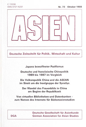 ASIEN – Nr. 73 (Oktober 1999)