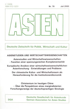 ASIEN – Nr. 76 (Juli 2000)