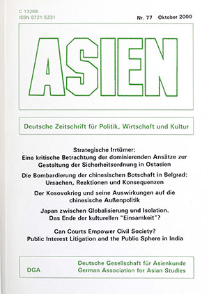 ASIEN – Nr. 77 (Oktober 2000)