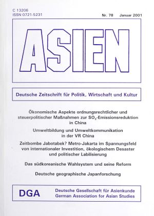 ASIEN – Nr. 78 (Januar 2001)