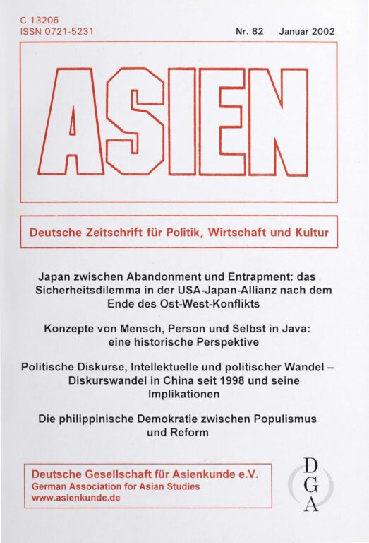 ASIEN – Nr. 82 (Januar 2002)