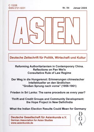 ASIEN – Nr. 94 (Januar 2005)