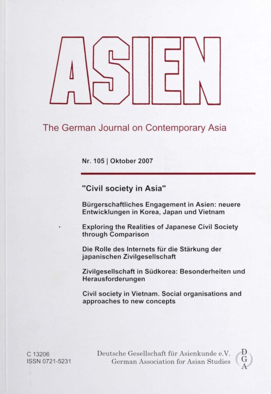 ASIEN – Nr. 105 (Oktober 2007)