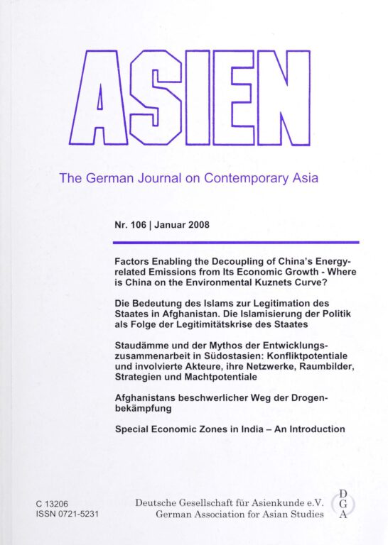 ASIEN – Nr. 106 (Januar 2008)