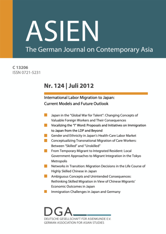 ASIEN – Nr. 124 (Juli 2012)