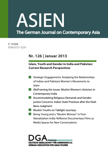 ASIEN – Nr. 126 (Januar 2013)