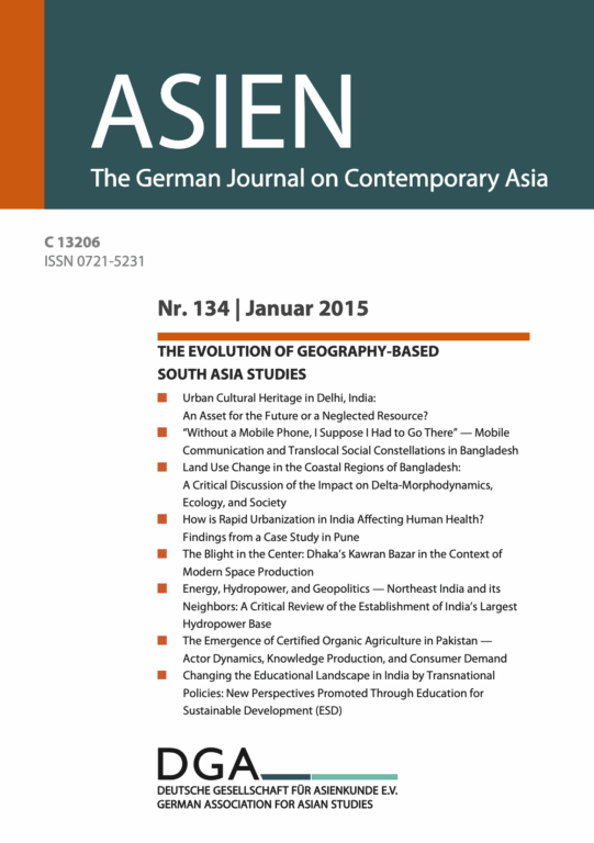 ASIEN – Nr. 134 (Januar 2015)