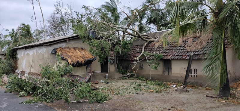 Sabuj Sangha nach Zyklon Amphan (Foto: Arunabh Das)