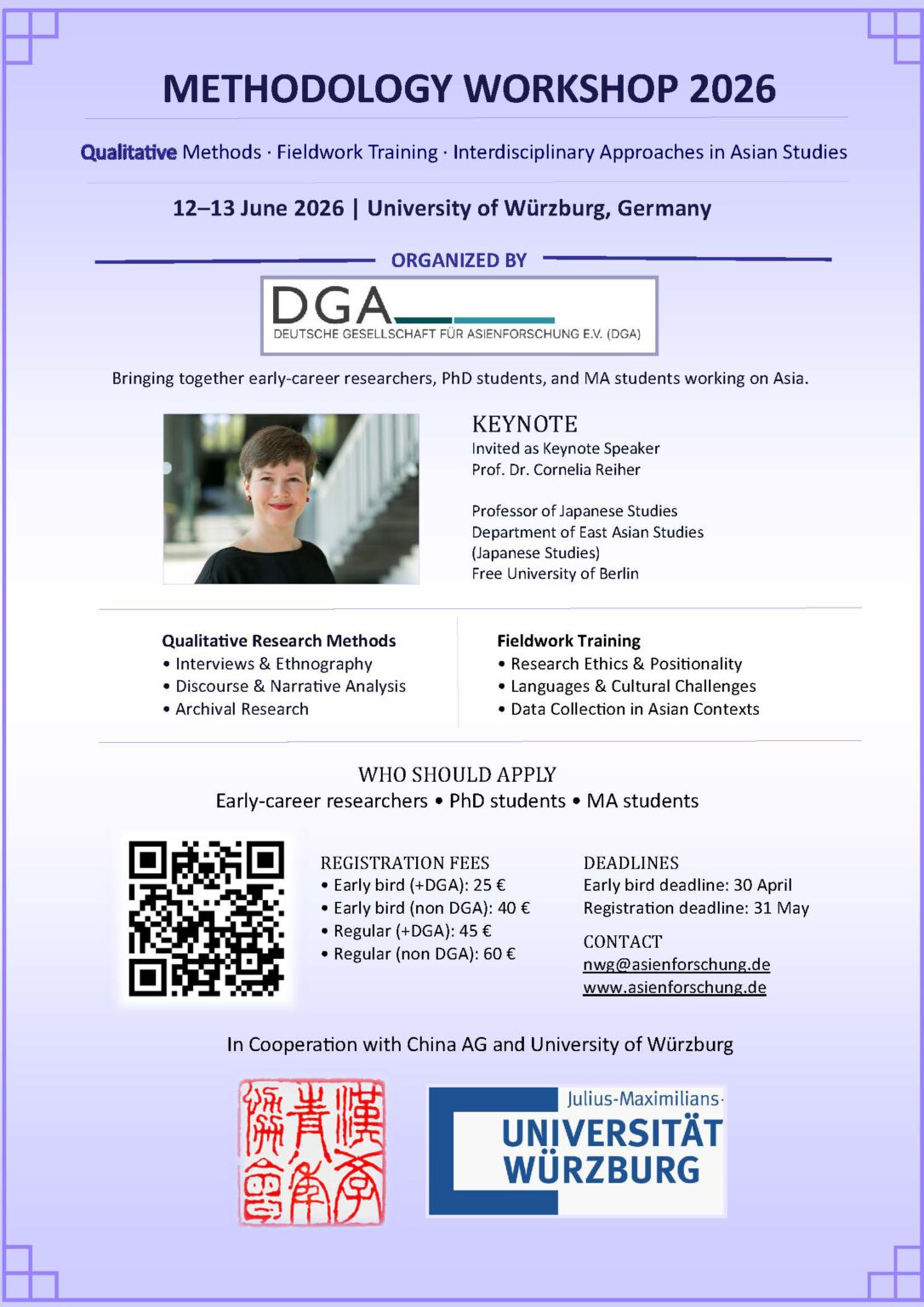 DGA Methodology Workshop 2026 DGA Methodology Workshop 2026